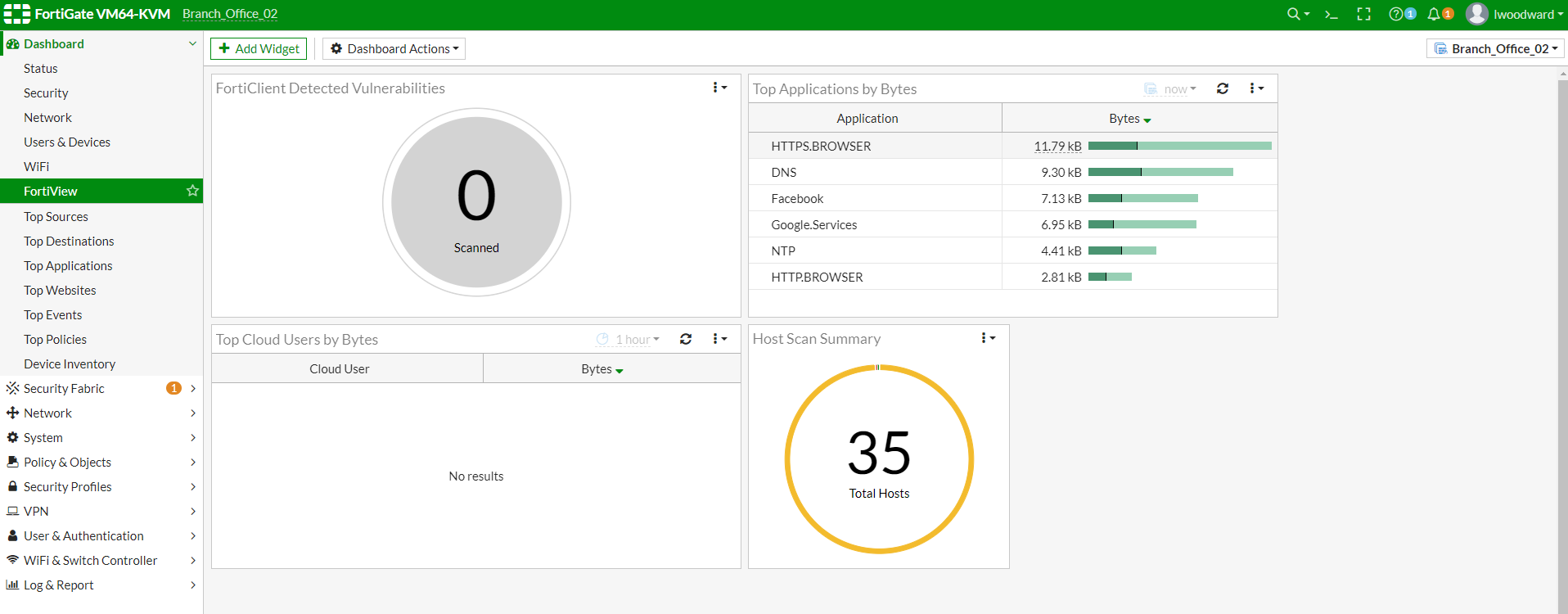Guía técnica para configurar FortiView en FortiGate y optimizar la visibilidad de red