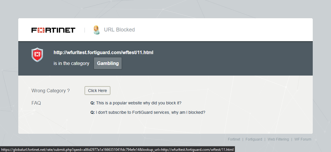 Configuración de filtrado URL en FortiGate para bloquear categorías no deseadas
