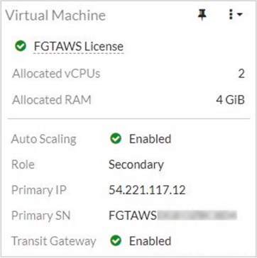 Configuración de Máquina Virtual con Auto Scaling y Gateway Transit en FortiGate Cloud