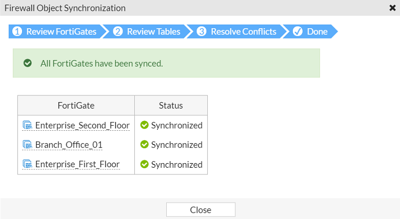 Sincronización de Objetos en Firewall FortiGate: Configuración y Buenas Prácticas