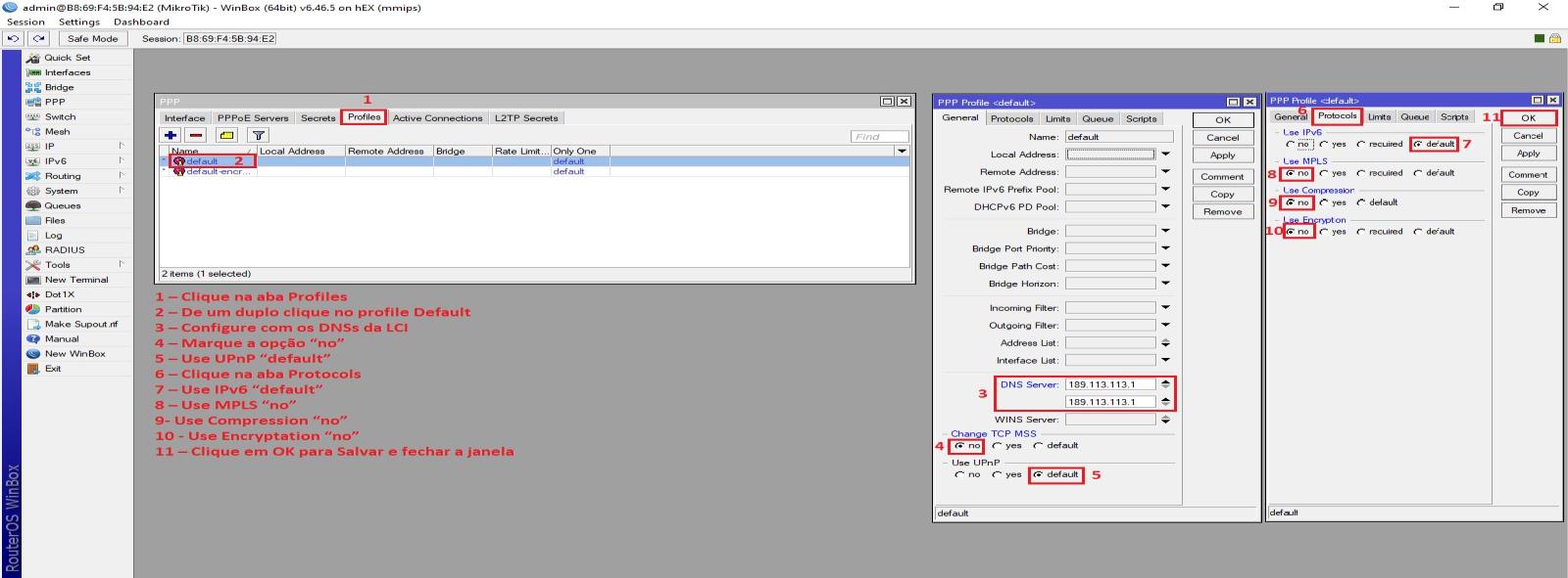 Configuración avanzada del perfil PPP en MikroTik para optimizar conexiones PPPoE