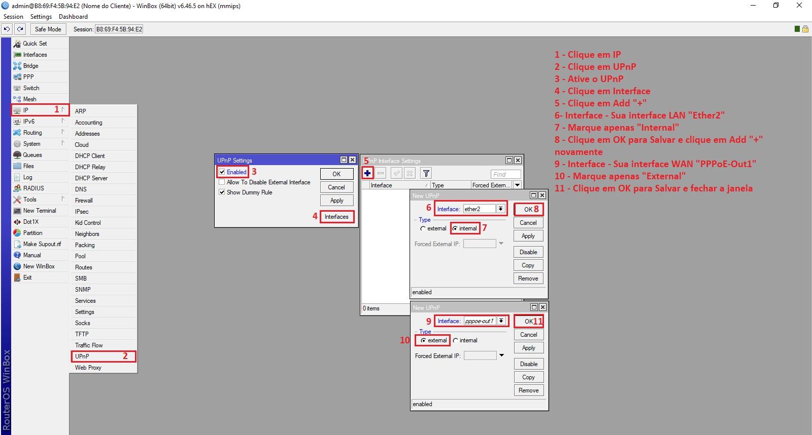 Configuración UPnP en MikroTik: guía paso a paso para habilitar y asegurar tu red