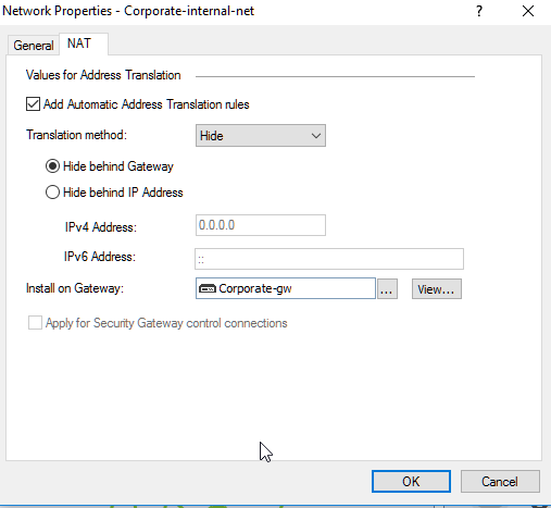 Configuración de NAT en Check Point: Cómo ocultar direcciones IP tras el Gateway