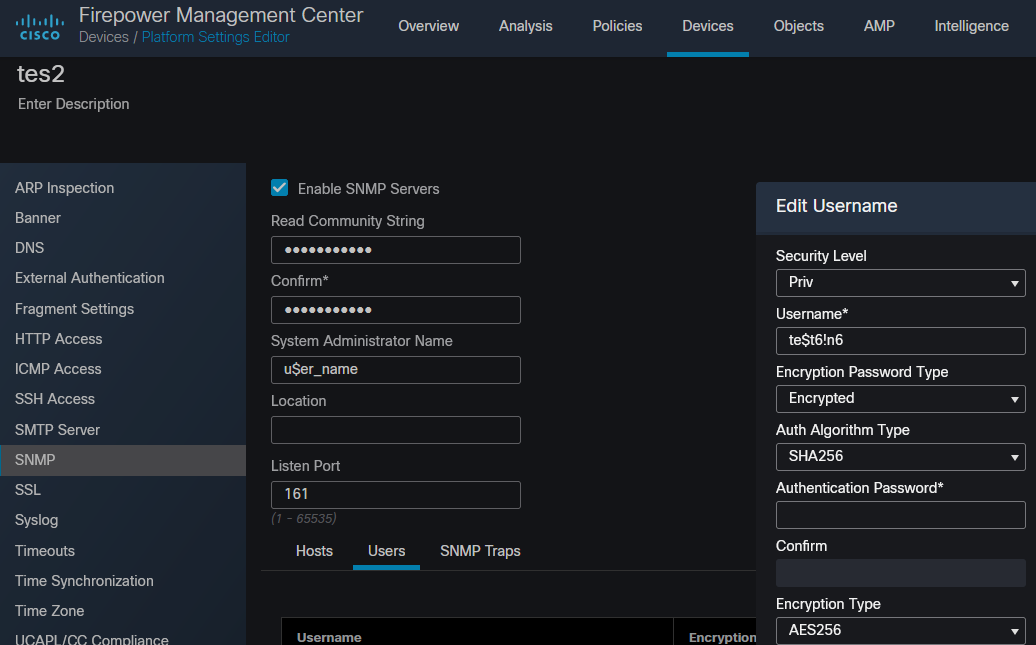 Configuración SNMP en Cisco Firepower 23 para Monitorización Segura