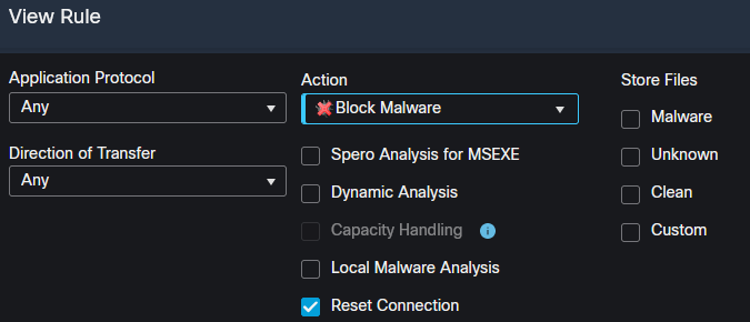 Configuración de bloqueo de malware en Cisco Firepower 43: guía avanzada