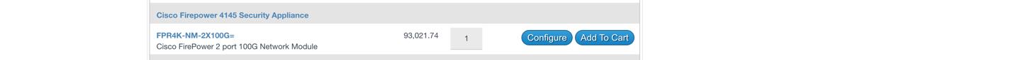 Configuración Cisco Firepower 4145: Seguridad y rendimiento con módulo 2x100G