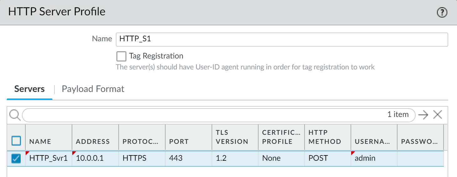 Configuración avanzada de HTTP Server Profile en firewalls Palo Alto Networks