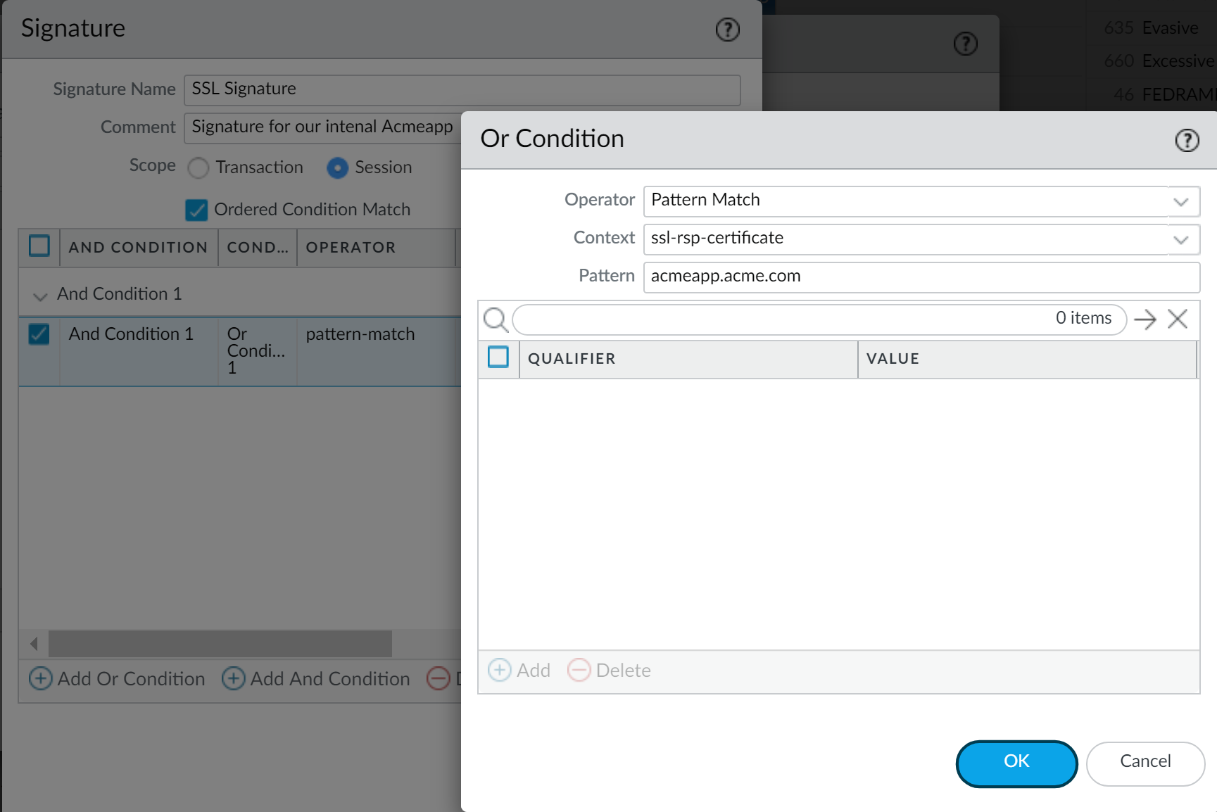 Configurar firmas personalizadas SSL en Palo Alto Networks para inspección avanzada