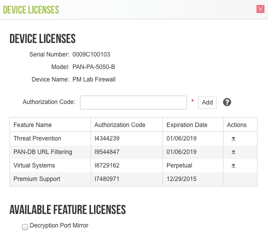 Licencias en Palo Alto Networks PAN-PA-5050: Gestión y recomendaciones clave