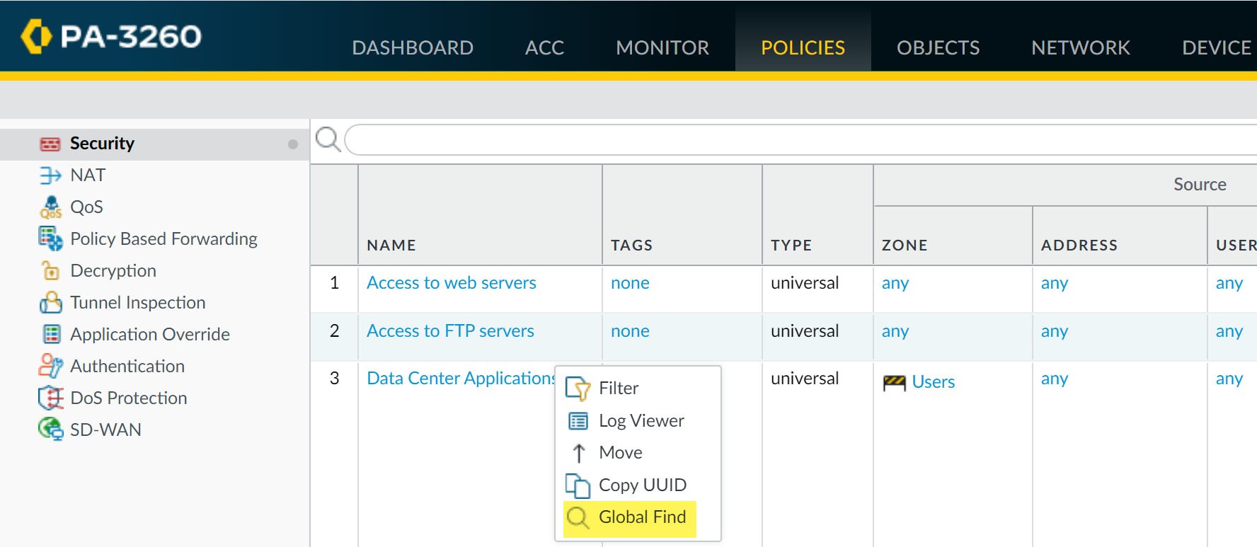 Configuración de Políticas de Seguridad en Palo Alto Networks: Guía Completa