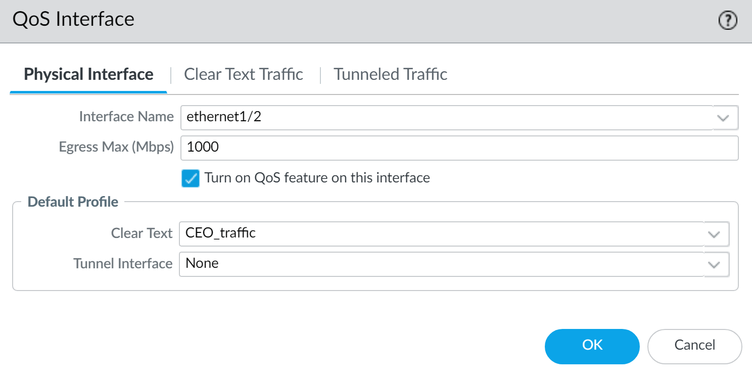 Configuración QoS en Palo Alto Networks: Optimiza el rendimiento en interfaces físicas