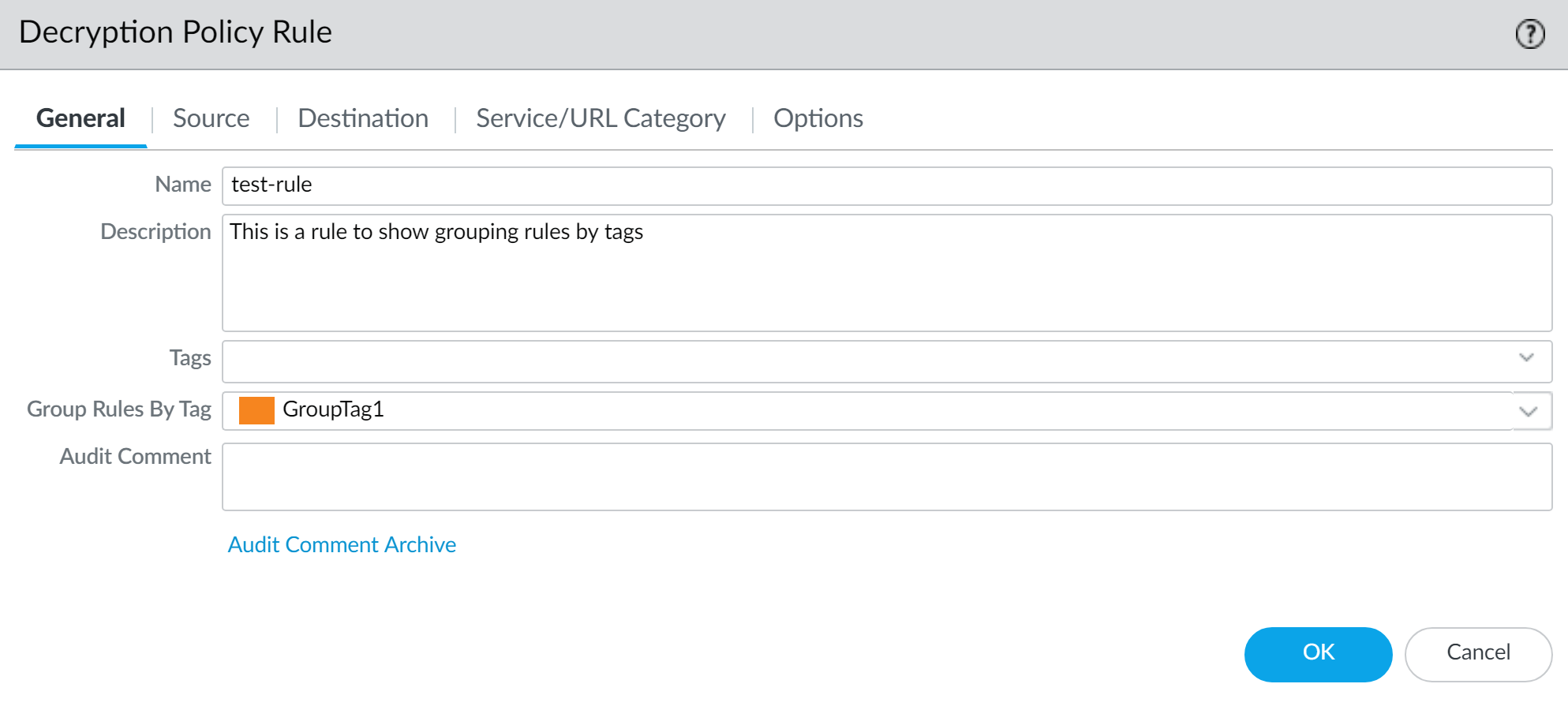 Guía técnica para configurar reglas de política de descifrado en Palo Alto Networks