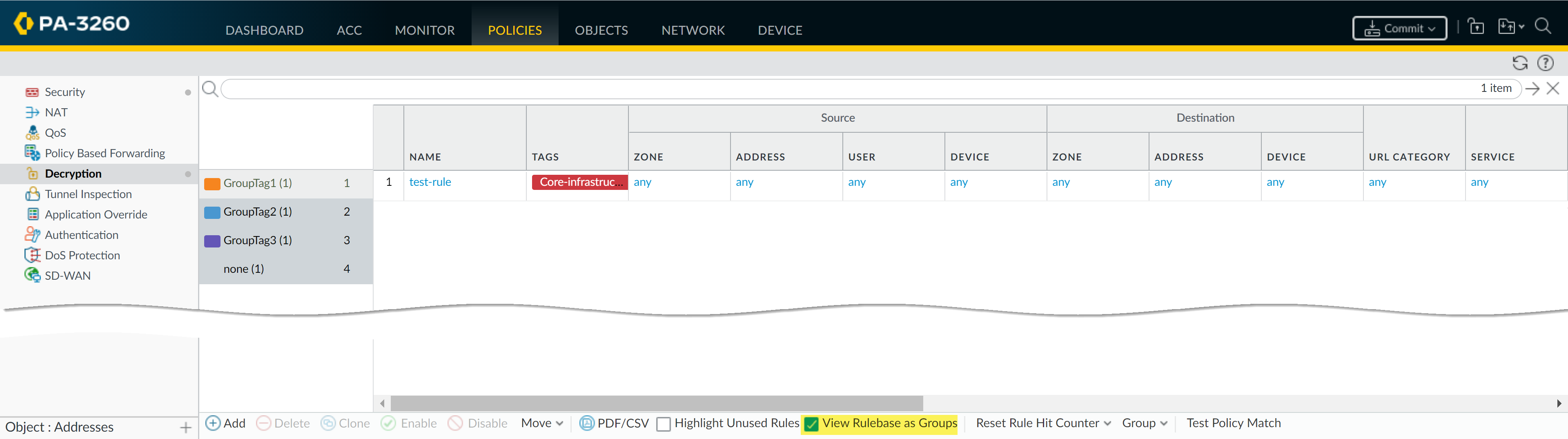 Configuración de reglas de desencriptación en Palo Alto Networks para seguridad avanzada