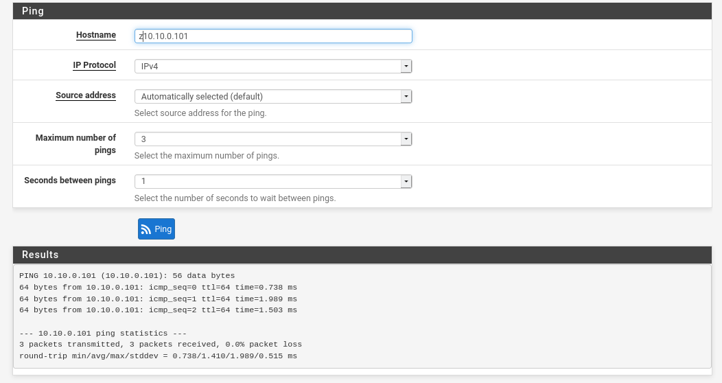 Cómo usar la herramienta Ping en pfSense para diagnóstico de red eficaz