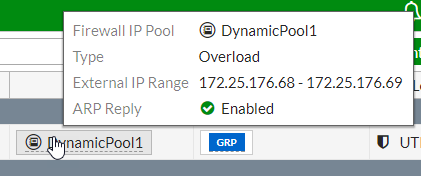 Configuración avanzada de Firewall IP Pool en Fortinet para balanceo Overload