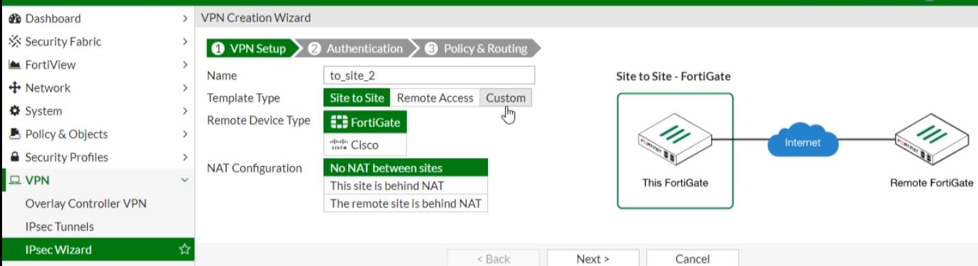 Guía completa para configurar y diagnosticar VPN IPsec Site-to-Site en FortiGate