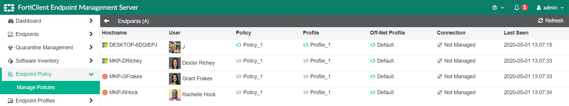 Guía Completa para Configurar y Gestionar Políticas en FortiClient Endpoint Management