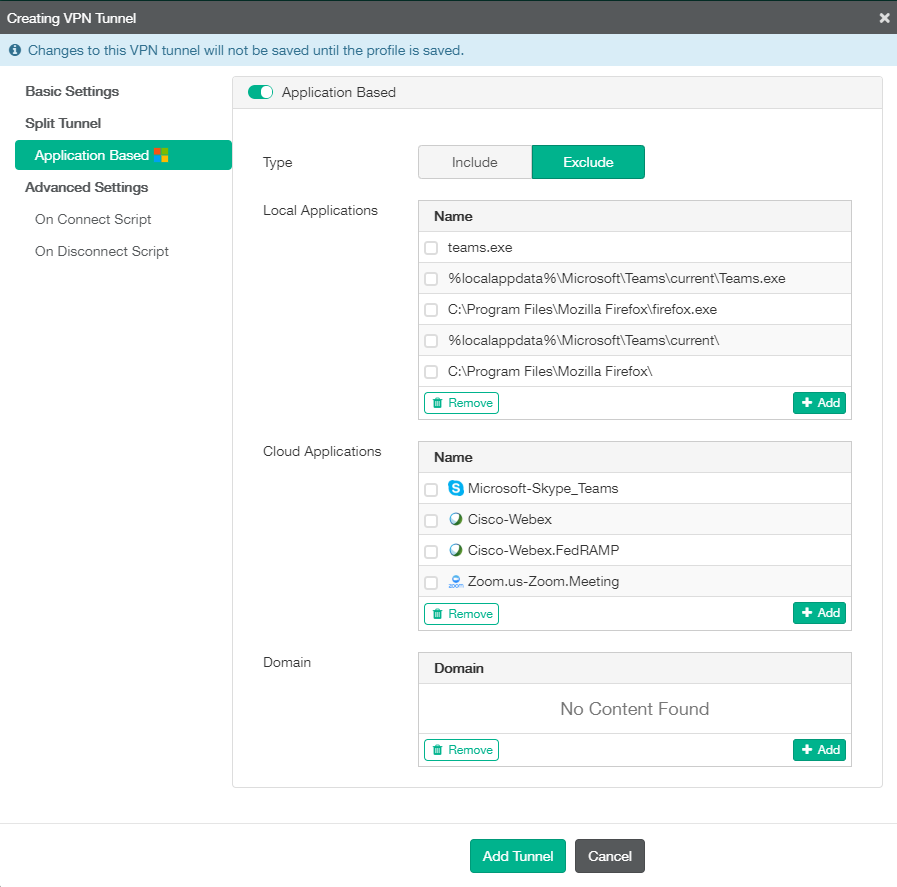 Configuración avanzada VPN Application Based en Fortinet para optimizar tráfico seguro