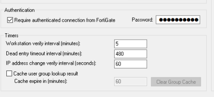 Configuración de SSO en FortiGate: Autenticación y temporizadores clave