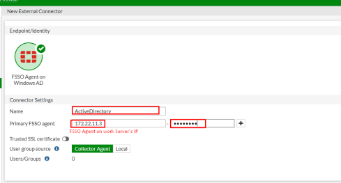 Configuración de Conector FSSO en FortiGate para Integración con Active Directory
